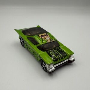 Hot Wheels The Riddler DC Comics Nomadder What Green Diecast Car 2001 Mattel